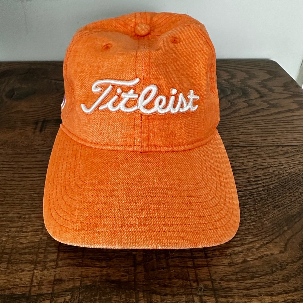 Titleist Womens Orange Baseball Cap